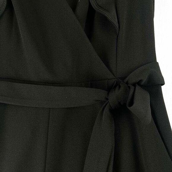 CYBER MONDAY! Tommy Hilfiger Ruffled Sleeve Cropped Jumpsuit Size 8 NWT - Picture 10 of 15